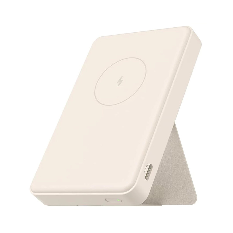 پاوربانک بی‌سیم 15 وات شیائومی مدل WPB0620MI ظرفیت 6000 میلی آمپر ساعت