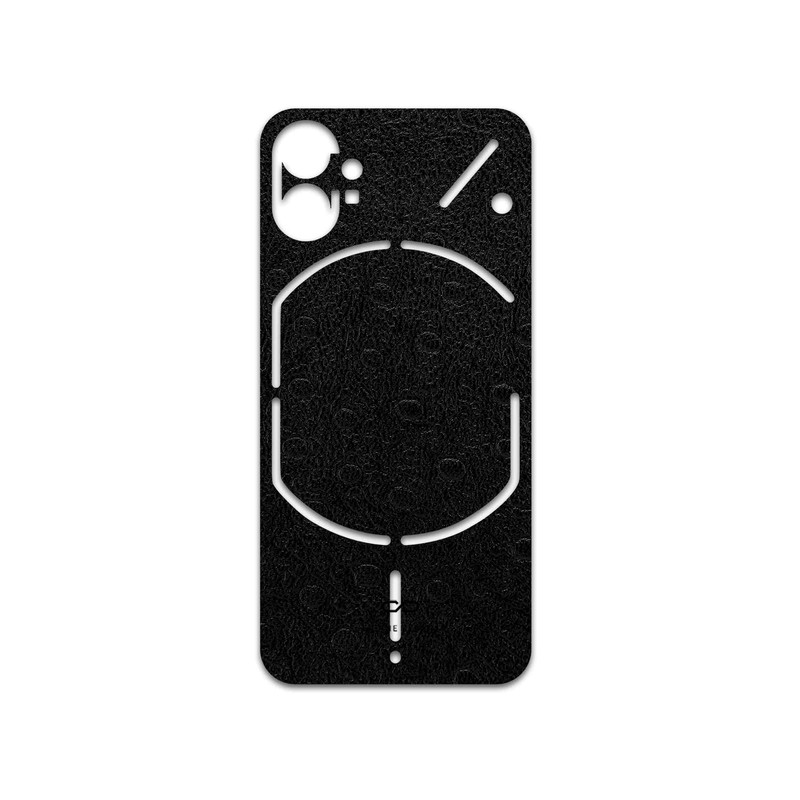 برچسب پوششی ماهوت مدل Ostrich-Leather مناسب برای گوشی موبایل ناتینگ Phone 1