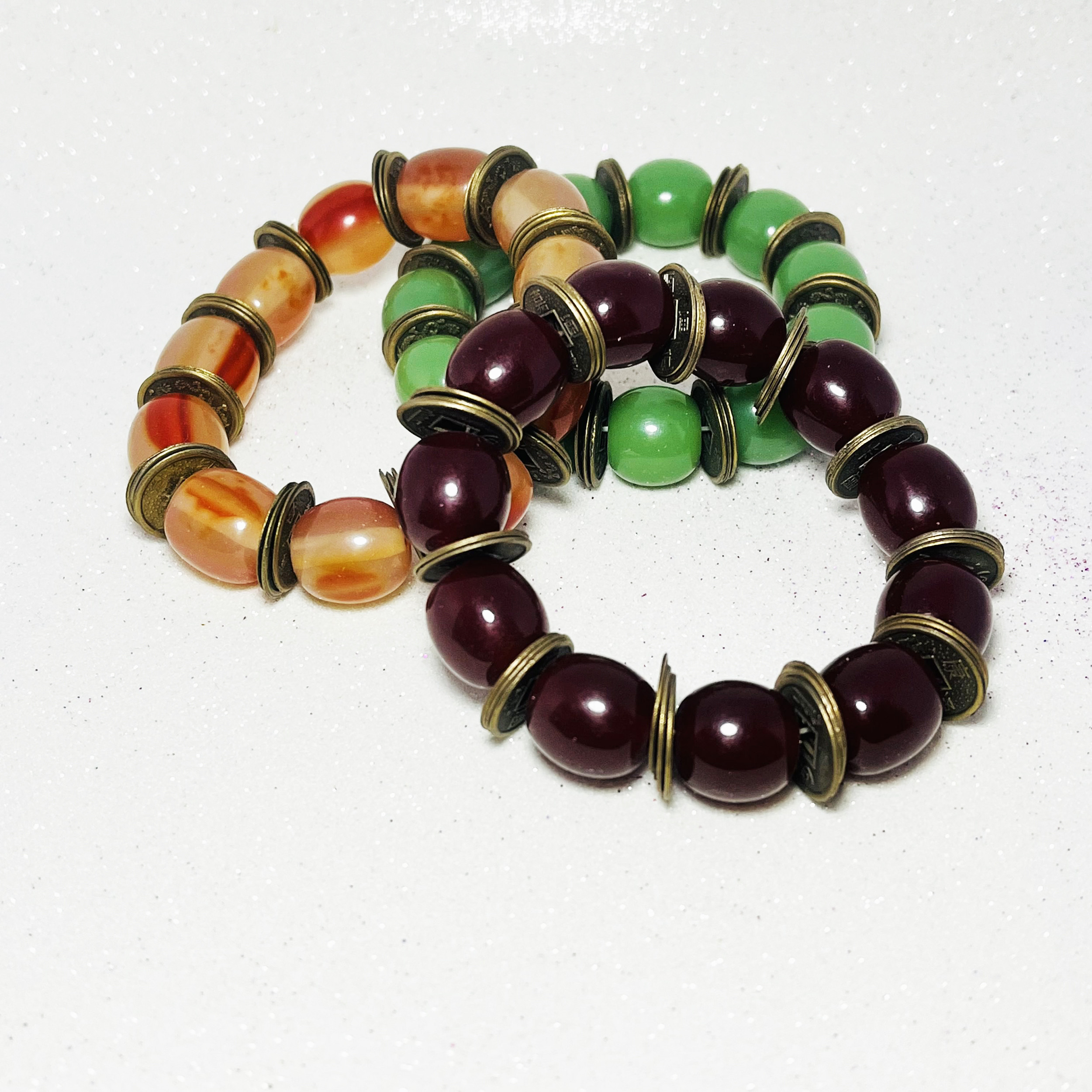 دستبند مدل سکه ای 634