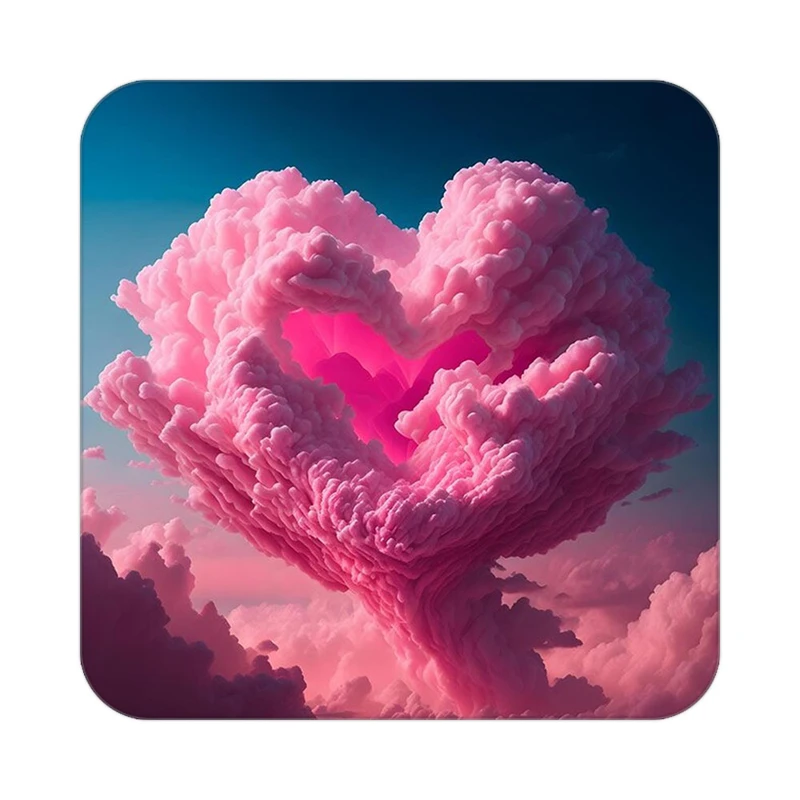 زیر لیوانی کاکتی مدل عاشقانه کد mp12139