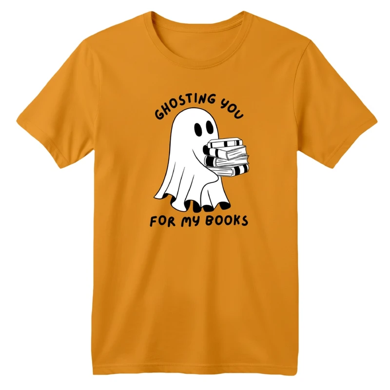 تی‌شرت آستین کوتاه لانگ بچگانه مدل روح و کتاب