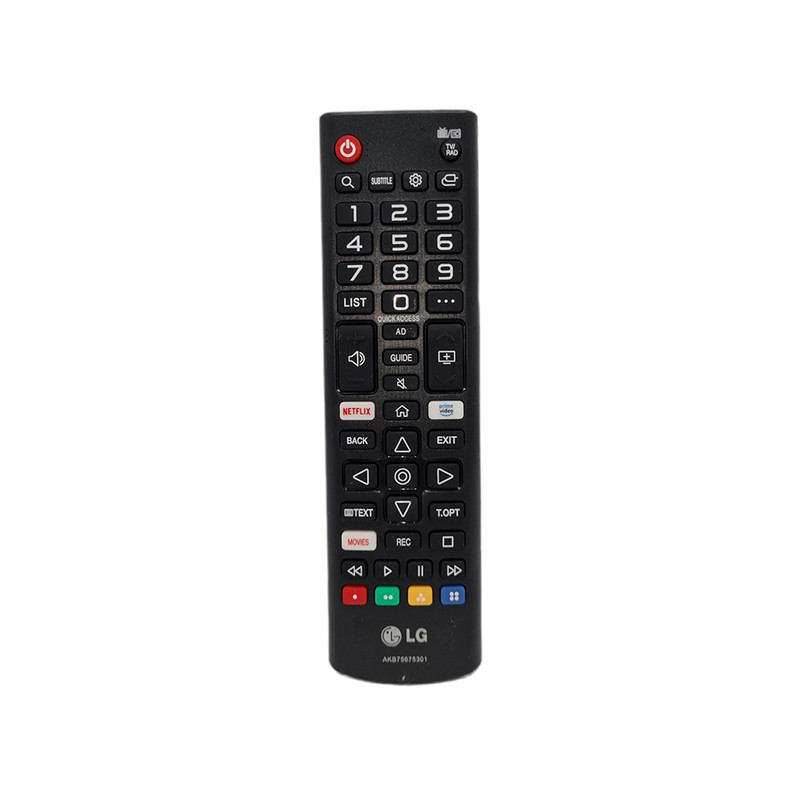 ریموت کنترل تلویزیون ال جی مدل AKB75675301