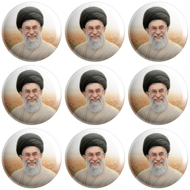 پیکسل طرح رهبر شهید امام خامنه‌ای کد 13 مجموعه 9 عددی