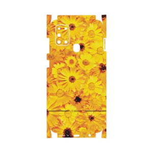 MAHOOT Yellow-Flower-FullSkin Cover Sticker for Samsung Galaxy A21s