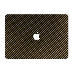 برچسب پوششی ماهوت مدل Brown Shine Carbon مناسب برای لپ تاپ اپل Macbook Pro 2016 15inch Retina
