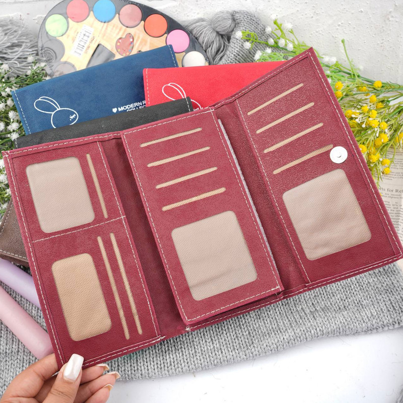 کیف پول زنانه مدل مدرن رابیت کد KZD287-10