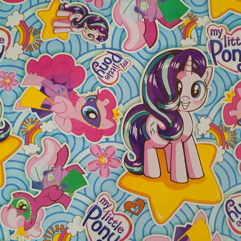 کاغذ کادو مدل Pony مجموعه 5 عددی