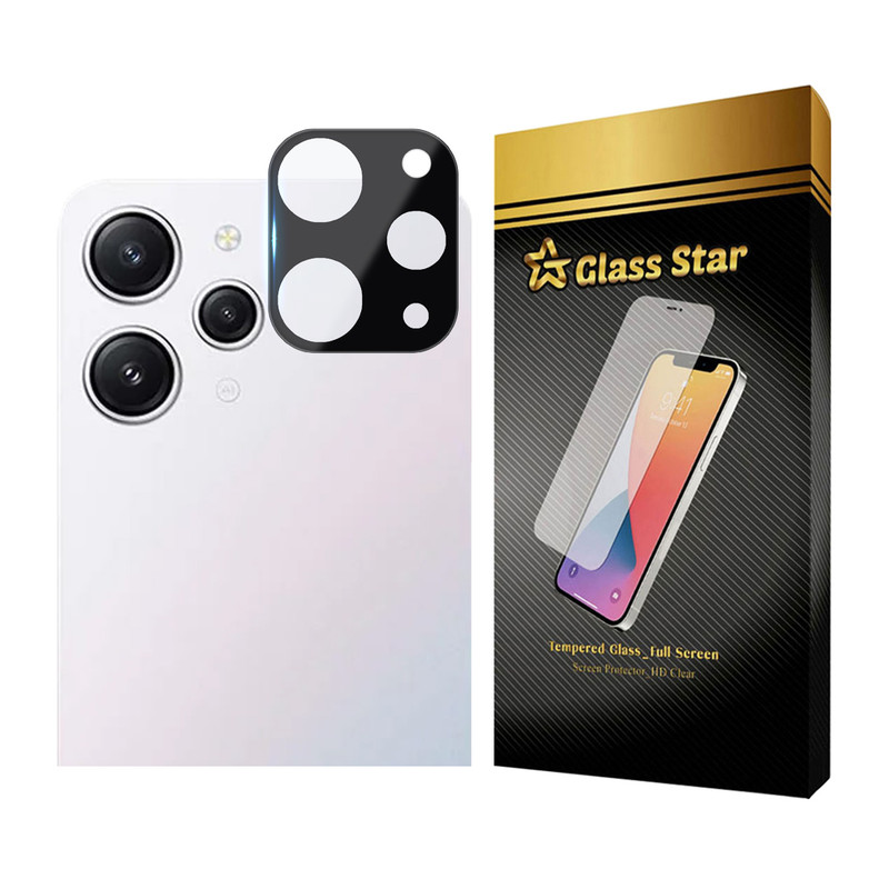  محافظ لنز دوربین گلس استار مدل LENSFS مناسب برای گوشی موبایل شیائومی Redmi 12 4G / Redmi 12 5G / Poco M6 Pro 5G