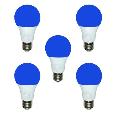  لامپ 5 وات پارس افق اروند مدل رنگی پایه E27 بسته پنج عددی