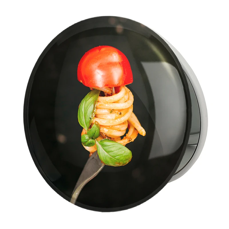 آینه جیبی خندالو طرح پاستا Pasta مدل تاشو کد 31072
