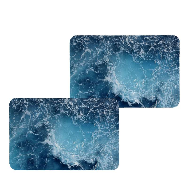 زیربشقابی طرح آبرنگی کد 9293 بسته 2 عددی