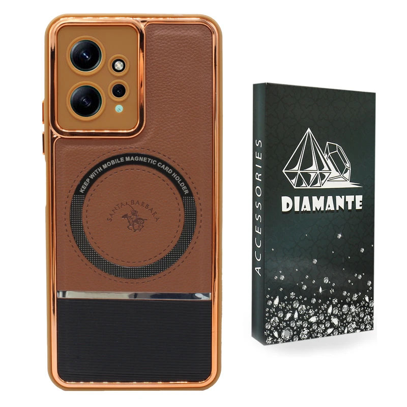 کاور دیامانته مدل Emily Bk مناسب برای گوشی موبایل شیائومی Redmi Note 12 4G