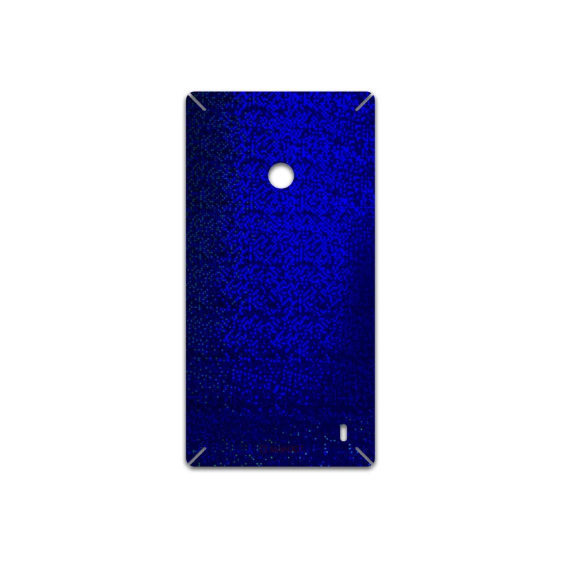 برچسب پوششی ماهوت مدل Blue-Holographic مناسب برای گوشی موبایل نوکیا Lumia 520