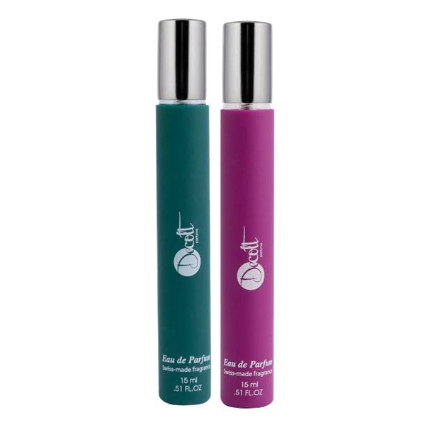عطر جیبی دکلت مدل 338 حجم 15 میلی لیتر مجموعه 2 عددی