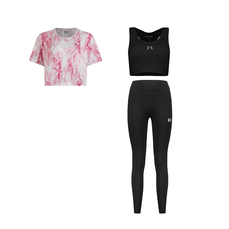 ست سه تکه لباس ورزشی زنانه مدل 4104-56-1801