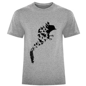 نقد و بررسی تی شرت آستین کوتاه مردانه مدل پرنده 485 توسط خریداران