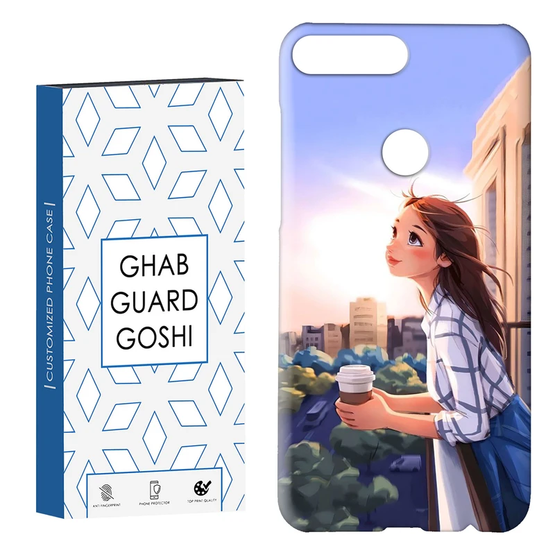 کاور قاب گارد گوشی طرح دخترانه کد Dimo-016 مناسب برای گوشی موبایل هوآوی Y7 2018 / Y7 Prime 2018 / 7C