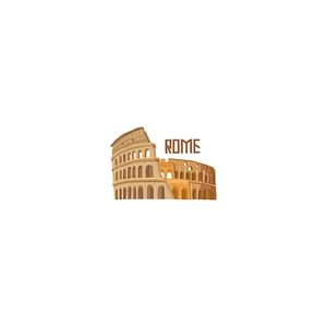 استیکر تزئینی موبایل و تبلت لولو مدل رم ROME کد 547