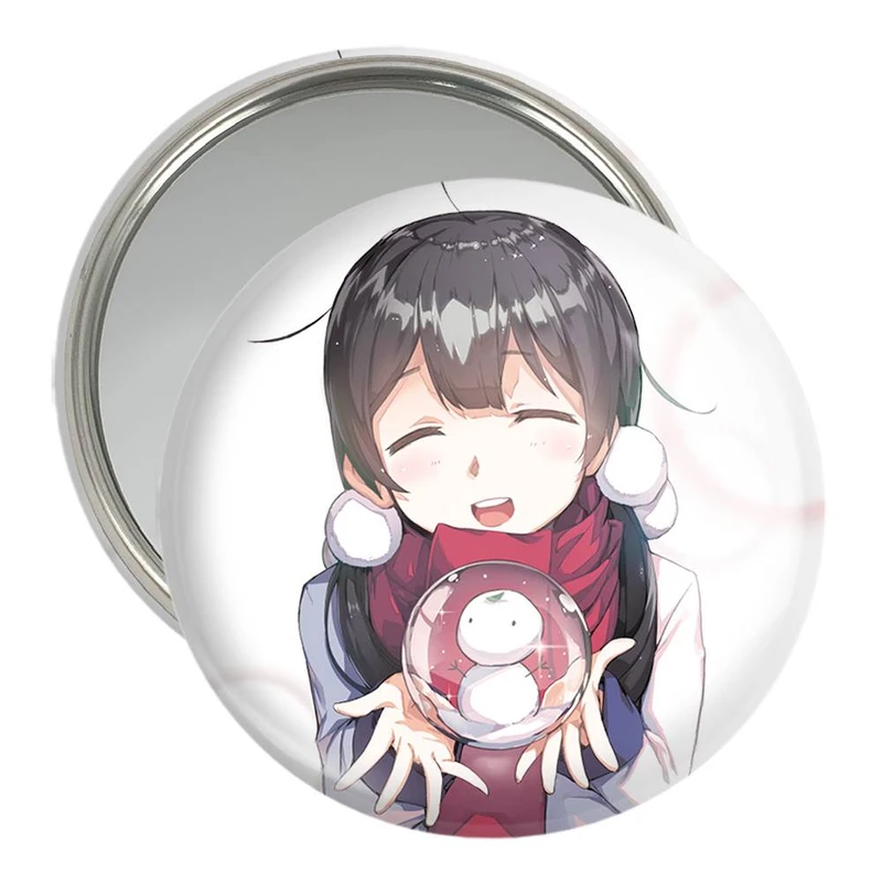 آینه جیبی خندالو مدل کیتاشیراکاوا تاماکو انیمه فروشگاه تاماکو Tamako Market  کد 22517