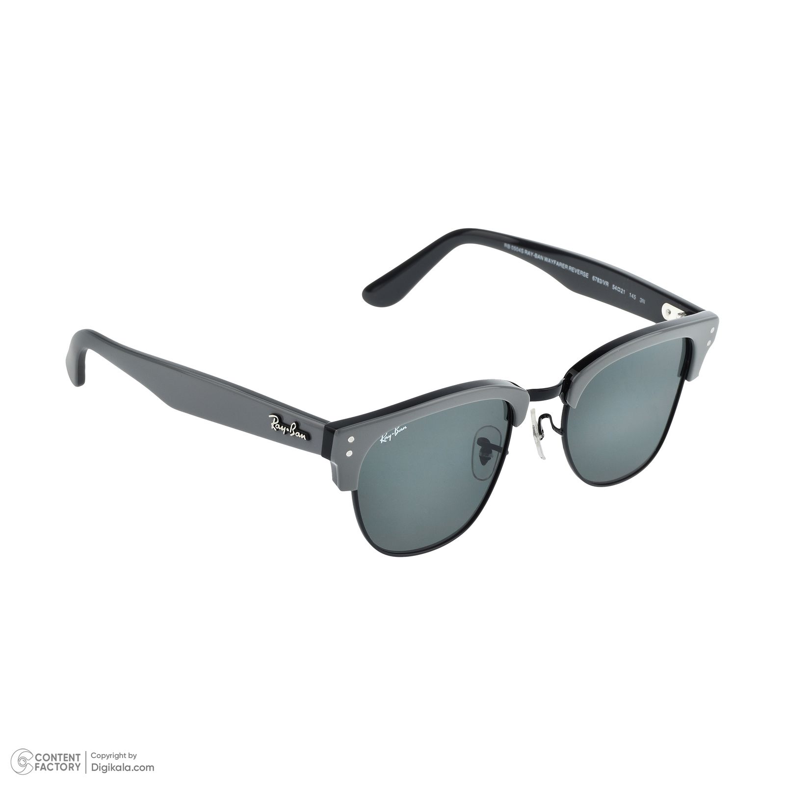 عینک آفتابی کلاب مستر (Clubmaster) ری بن مدل 0RB0504S-6783VR -  - 6