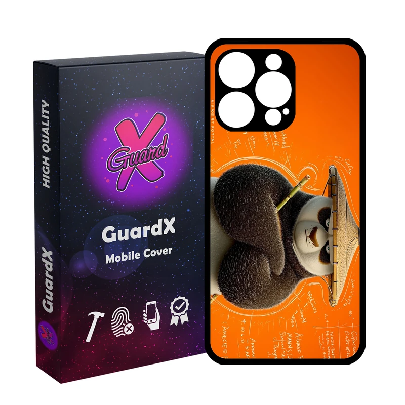 کاور گارد ایکس طرح پاندا کونگفو کار مدل 10841 مناسب برای گوشی موبایل اپل iPhone 15 Pro Max