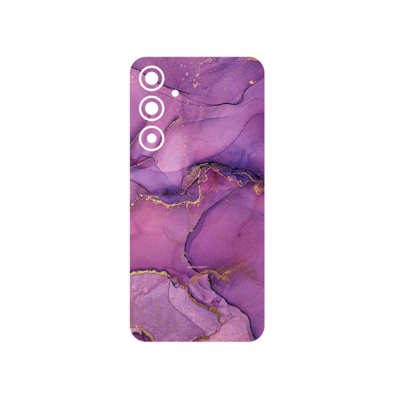 برچسب پوششی ماهوت مدل Purple Marble مناسب برای گوشی موبایل سامسونگ Galaxy A35