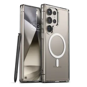 کاور مدل clear مناسب برای گوشی موبایل سامسونگ Galaxy s24 Ultra