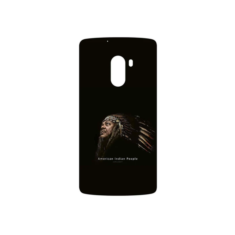 برچسب پوششی ماهوت مدل Portrait of an Indian Man مناسب برای گوشی موبایل لنوو A7010