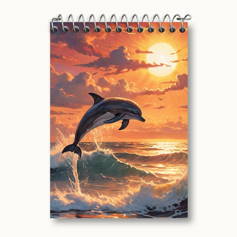 دفتر یادداشت 50 برگ خندالو طرح وال کد N2142