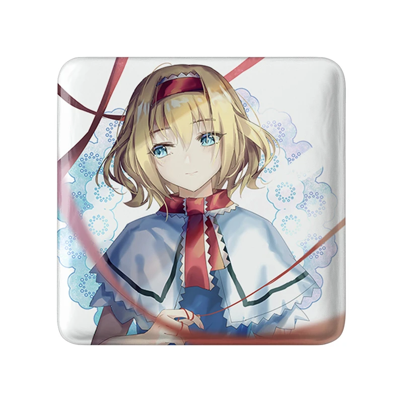 مگنت خندالو طرح بازی توهو (Touhou) مدل مربعی کد 35751