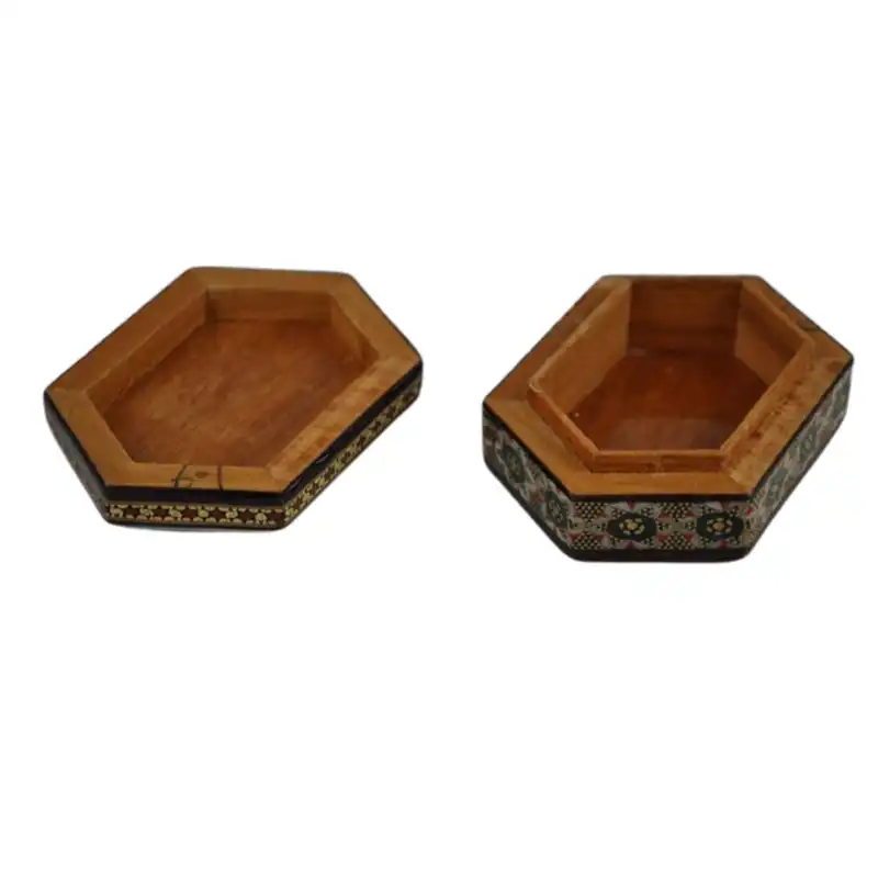 جعبه جواهرات خاتم کاری مدل تارا کد 02