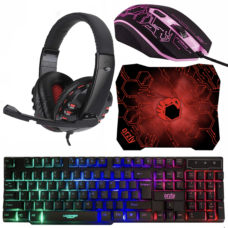 ست گیمینگ ارزلی مدل R_X_ESSENTIAL_PACK_RGB