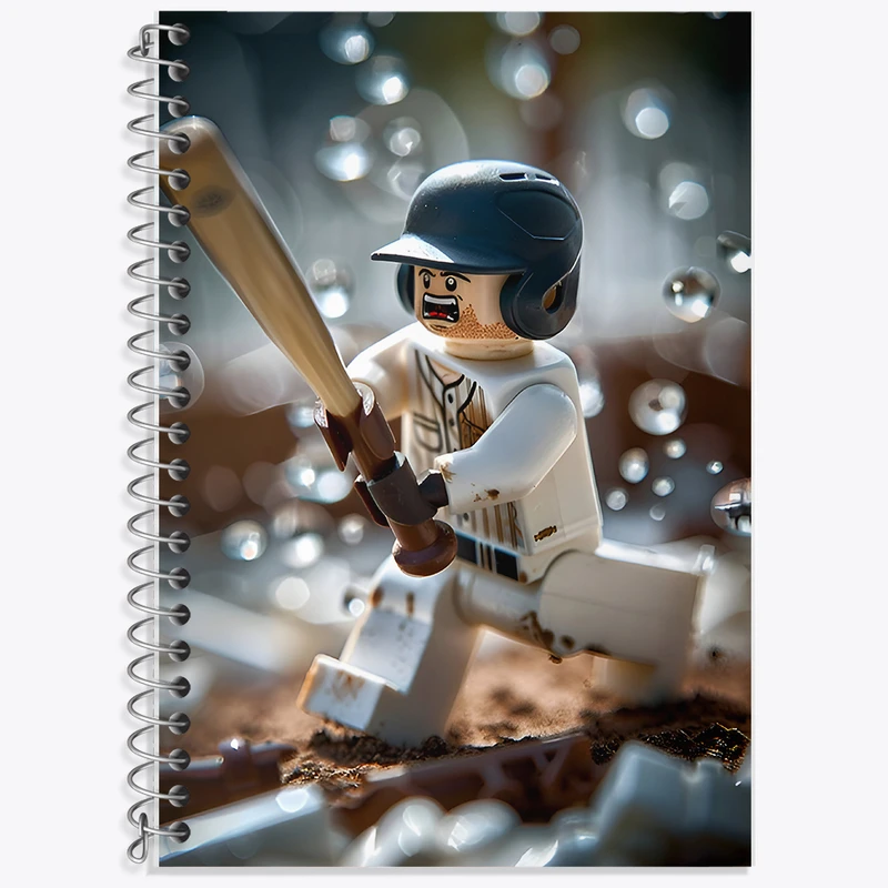 دفتر لغت 50 برگ خندالو طرح لگو (Lego) کد F6550