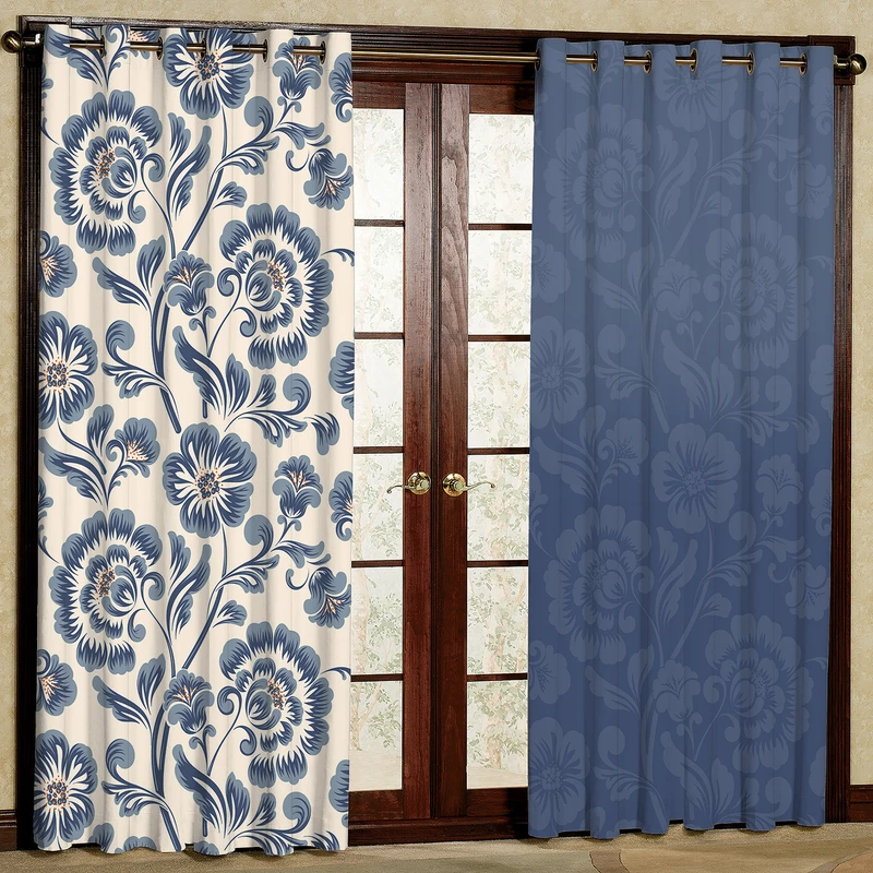 پرده مدل مخمل پانچی کد 1946aT2 سایز 200x140 سانتی متر