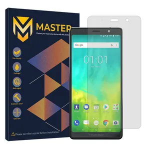 Master Resistant model transparent screen protector suitable for BlackBerry Evolve mobile phone 