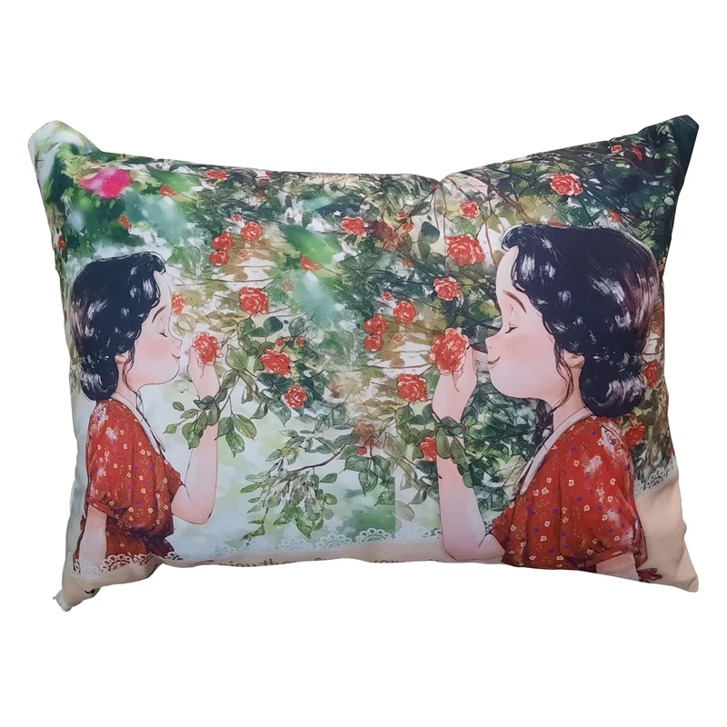 بالش مدل فانتزی دخترانه کد DR30 سایز 45*35 سانتی متر