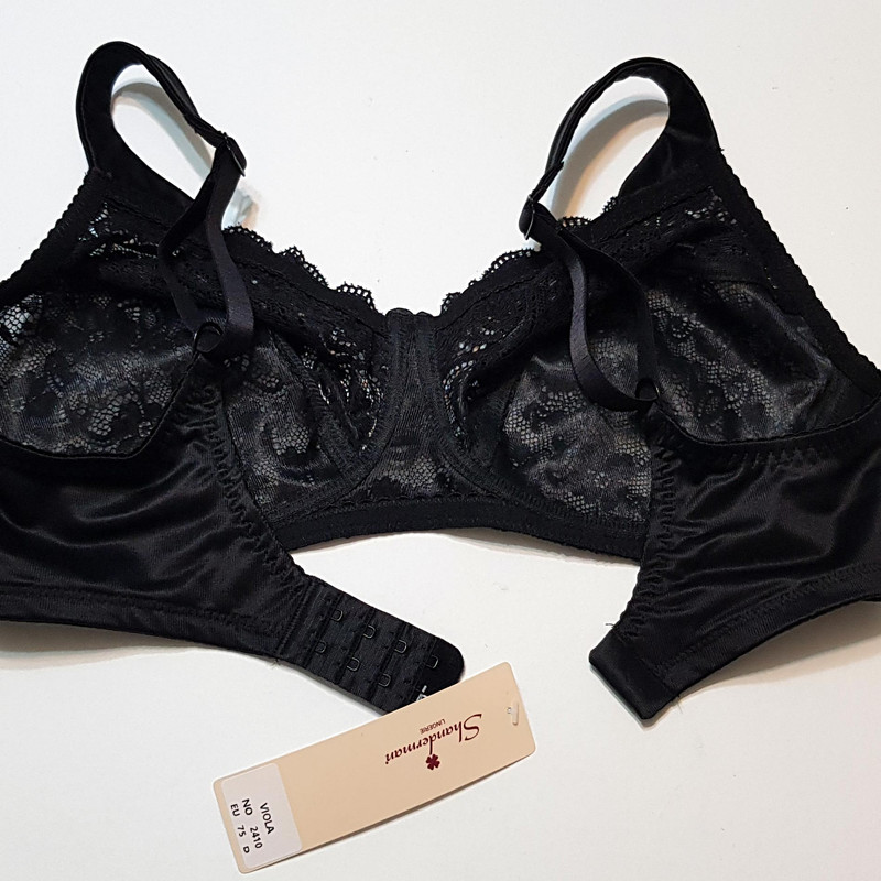 سوتین زنانه شاندرمن مدل بدون فنر viola کد 5080-2410-04 رنگ مشکی