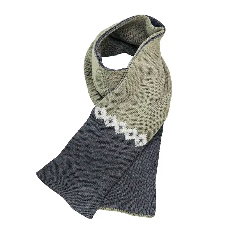 ست کلاه و شال گردن بافتنی بچگانه مدل 20106