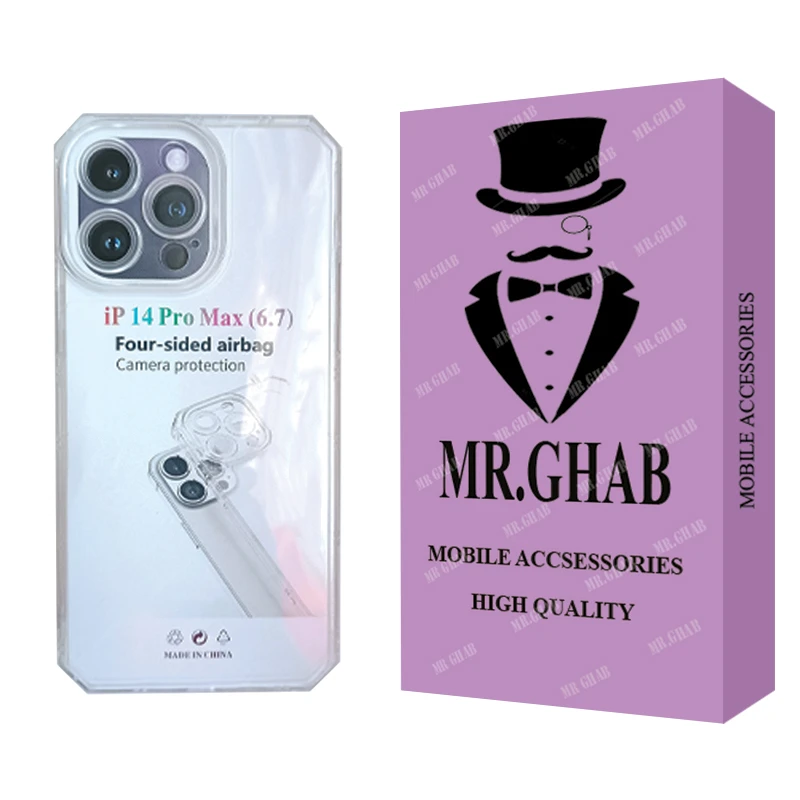 کاور مستر قاب مدل ژله ای مناسب برای گوشی موبایل اپل iPhone 14 Pro Max