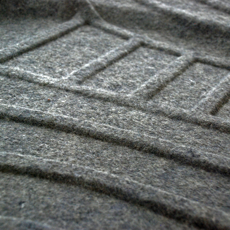 کفپوش سه بعدی صندوق خودرو پانیذ مدل MH مناسب برای پژو 206