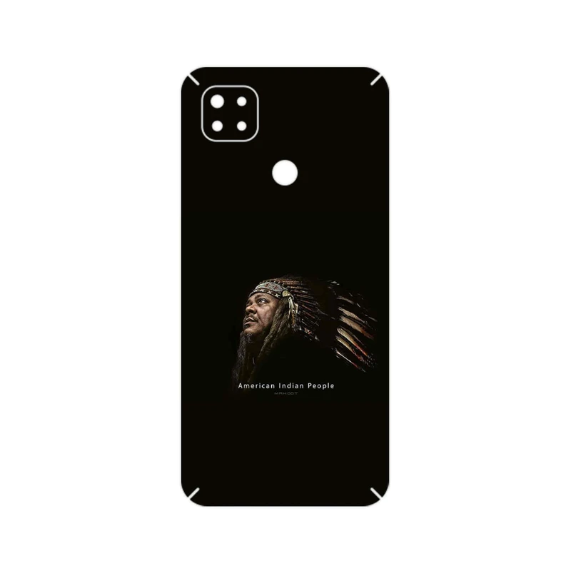 برچسب پوششی ماهوت مدل Portrait of an Indian Man مناسب برای گوشی موبایل شیائومی Redmi 9C NFC