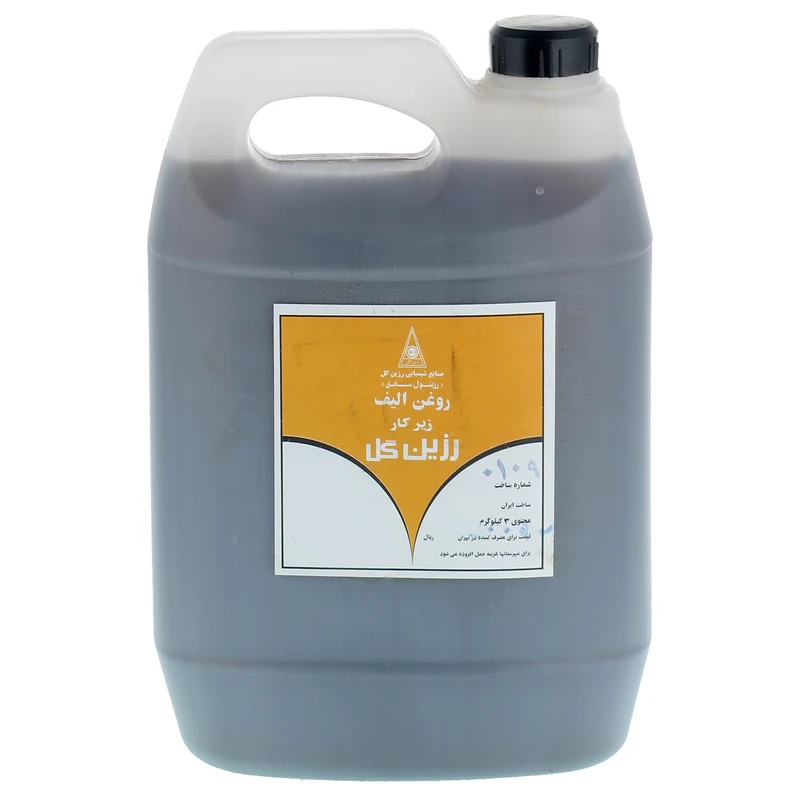 روغن الیف زیرکار رزین گل مدل 04 حجم 4 لیتر