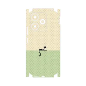 MAHOOT Minimal Internet Cat Icon-FullSkin Cover Sticker for Xiaomi Redmi 13x