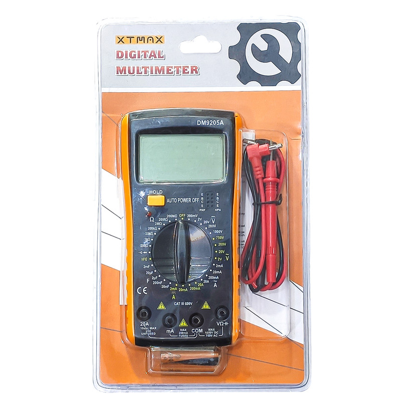 مولتی متر دیجیتال اکس تی مکس مدل DM9205A