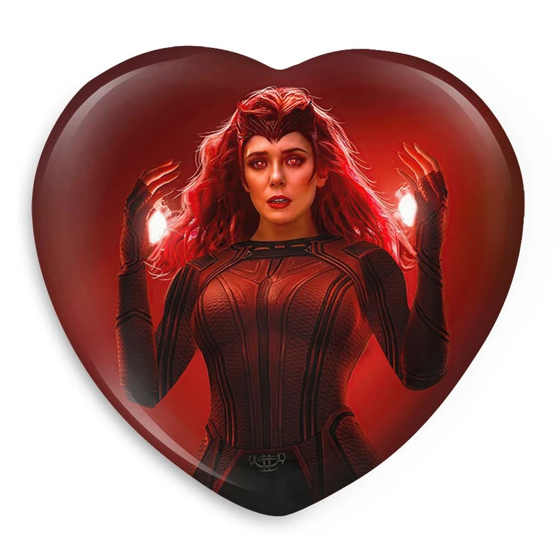 پیکسل خندالو طرح اسکارلت ویچ مارول Marvel مدل قلبی کد 19383
