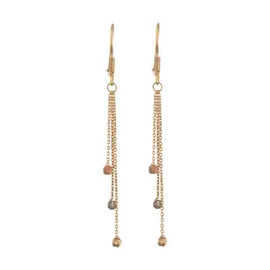 گوشواره طلا 18 عیار زنانه مایا ماهک مدل ME1114