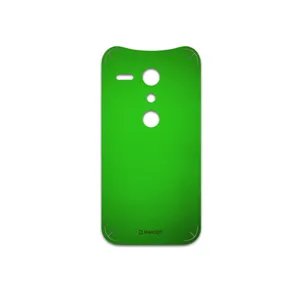 MAHOOT Metallic-Green Cover Sticker for Motorola Moto G