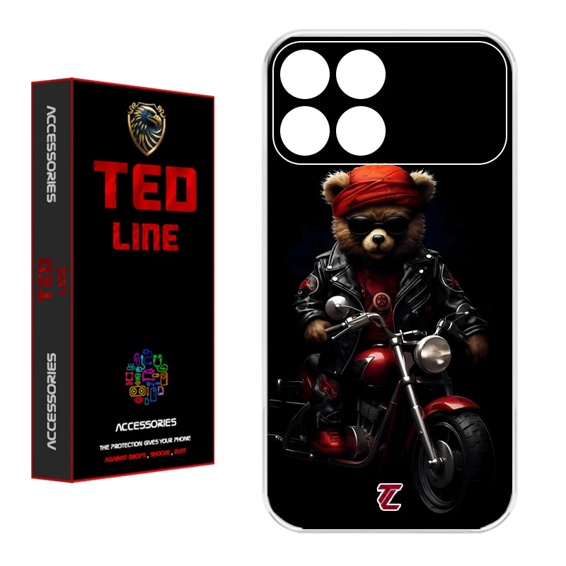 کاور تد لاین طرح تدی کد 1136 مناسب برای گوشی موبایل شیائومی Poco X6 Pro