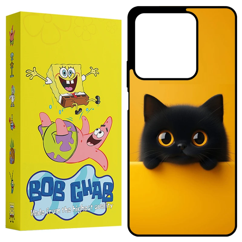 کاور باب قاب طرح گربه مدل BCPN135 مناسب برای گوشی موبایل شیائومی Redmi Note 13 5G