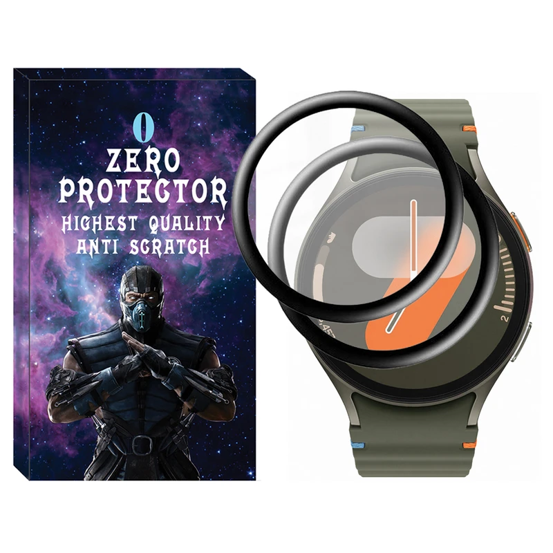 محافظ صفحه نمایش نانو زیرو مدل Pmma-ZR مناسب برای ساعت هوشمند سامسونگ Galaxy Watch 7 44mm بسته دو عددی